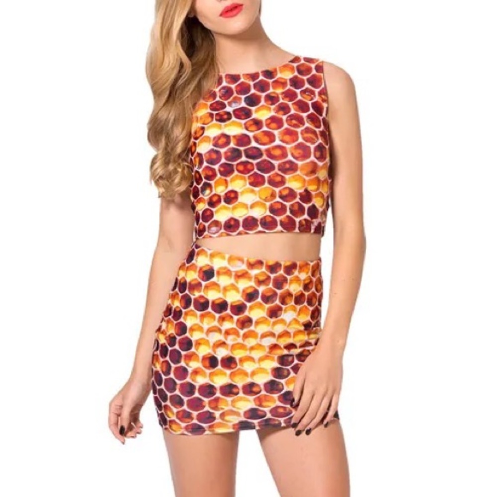 Blackmilk Honey I’m Home Top and Skirt